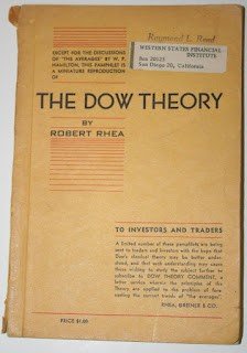 The Dow Theory (1932) by Robert Rhea The Dow Theory (1932) by Robert Rhea